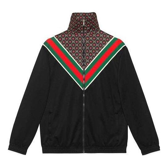 

Куртка gg star oversize jersey jacket 'black' Gucci, черный