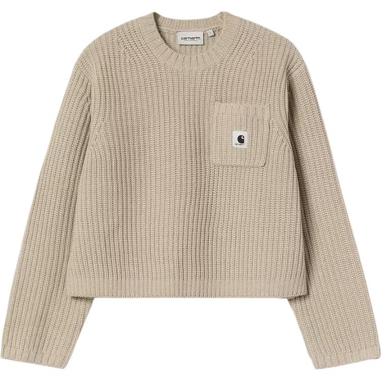 

Свитер W' Mira, женская коллекция осень-зима 2025 Carhartt Wip, salt flower color