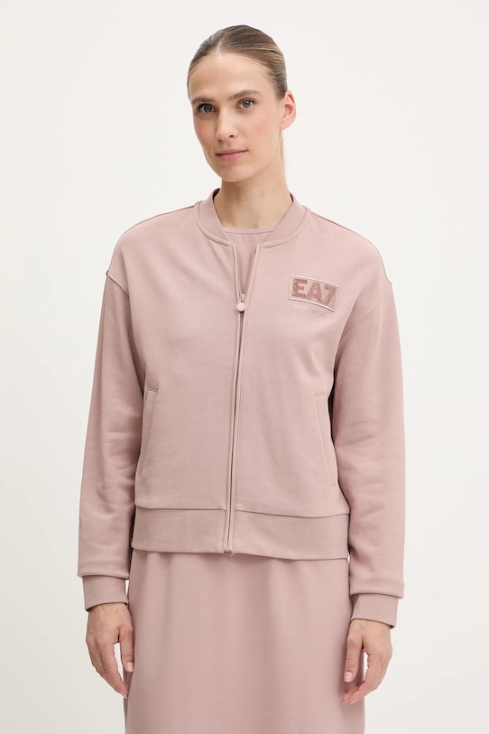 

Толстовка Ea7 Emporio Armani, коричневый