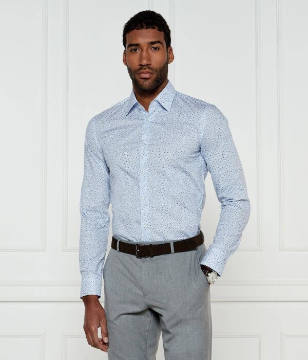 

Рубашка Boss Slim Fit, синий