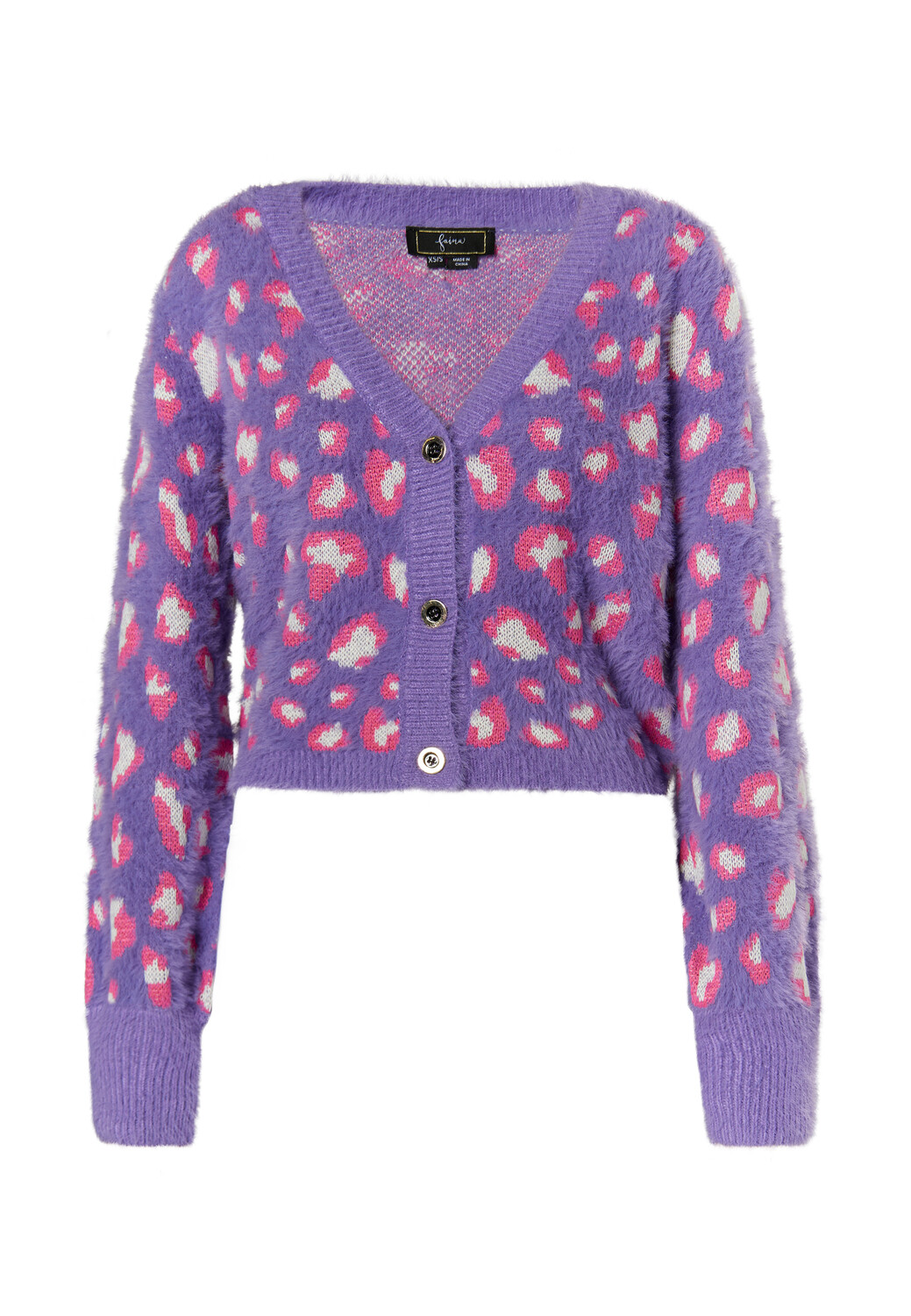 

Толстовка faina Strickjacke, цвет Lila Mehrfarbig