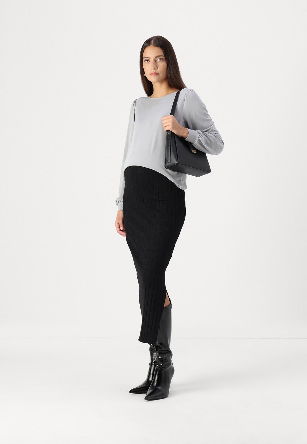 

Юбка-карандаш OLMALEJANDRA ONLY MATERNITY, черный