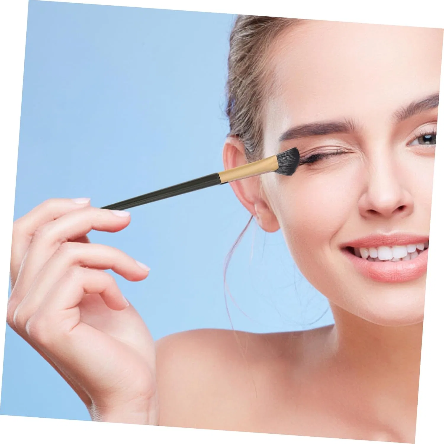 Набор кистей для макияжа глаз 6 шт. Angle Concealer Brush Holidyoyo — фото 2