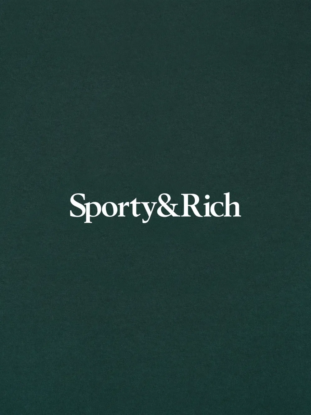 Худи с графическим принтом Sporty & Rich Kids, зеленый — фото 4