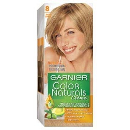 

Краска для волос CreMe Color Naturals 8 Светлый блондин 10мл, Garnier