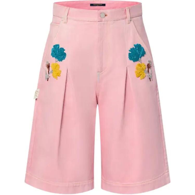 

Повседневные шорты женские розовые Louis Vuitton