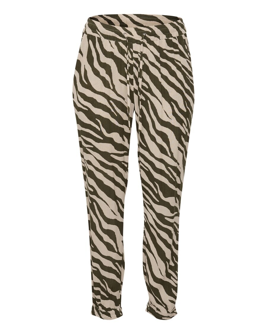 

Тканевые брюки KAFFE CURVE Regular Pants Marca, песочный