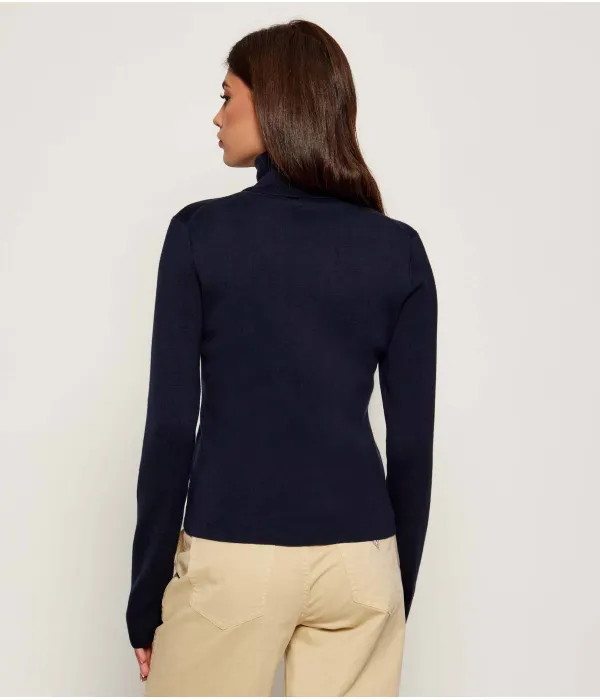 Водолазка Slim fit Polo Ralph Lauren, синий — фото 3