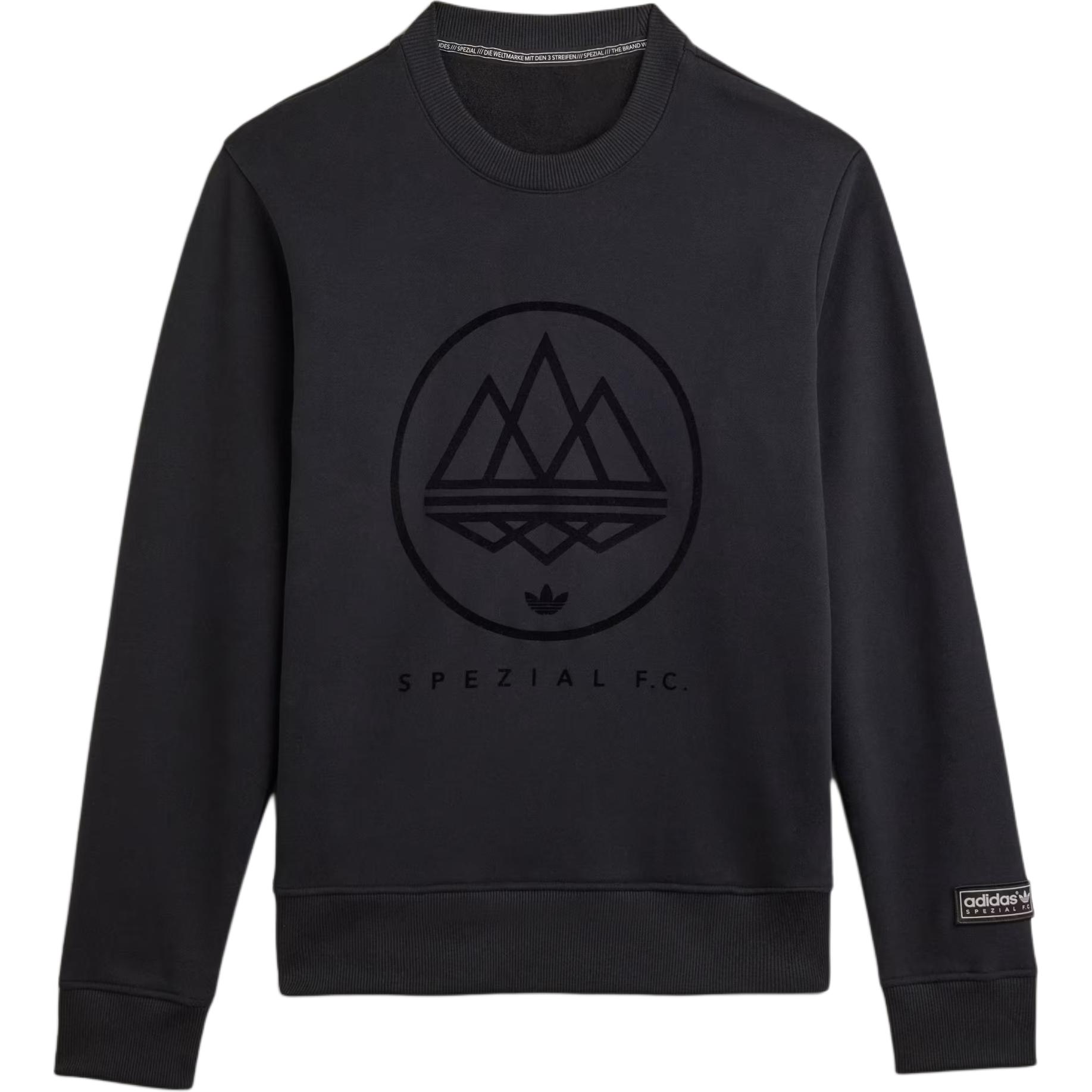

Свитшот мужской spezial series fw25 fc Adidas Originals, черный
