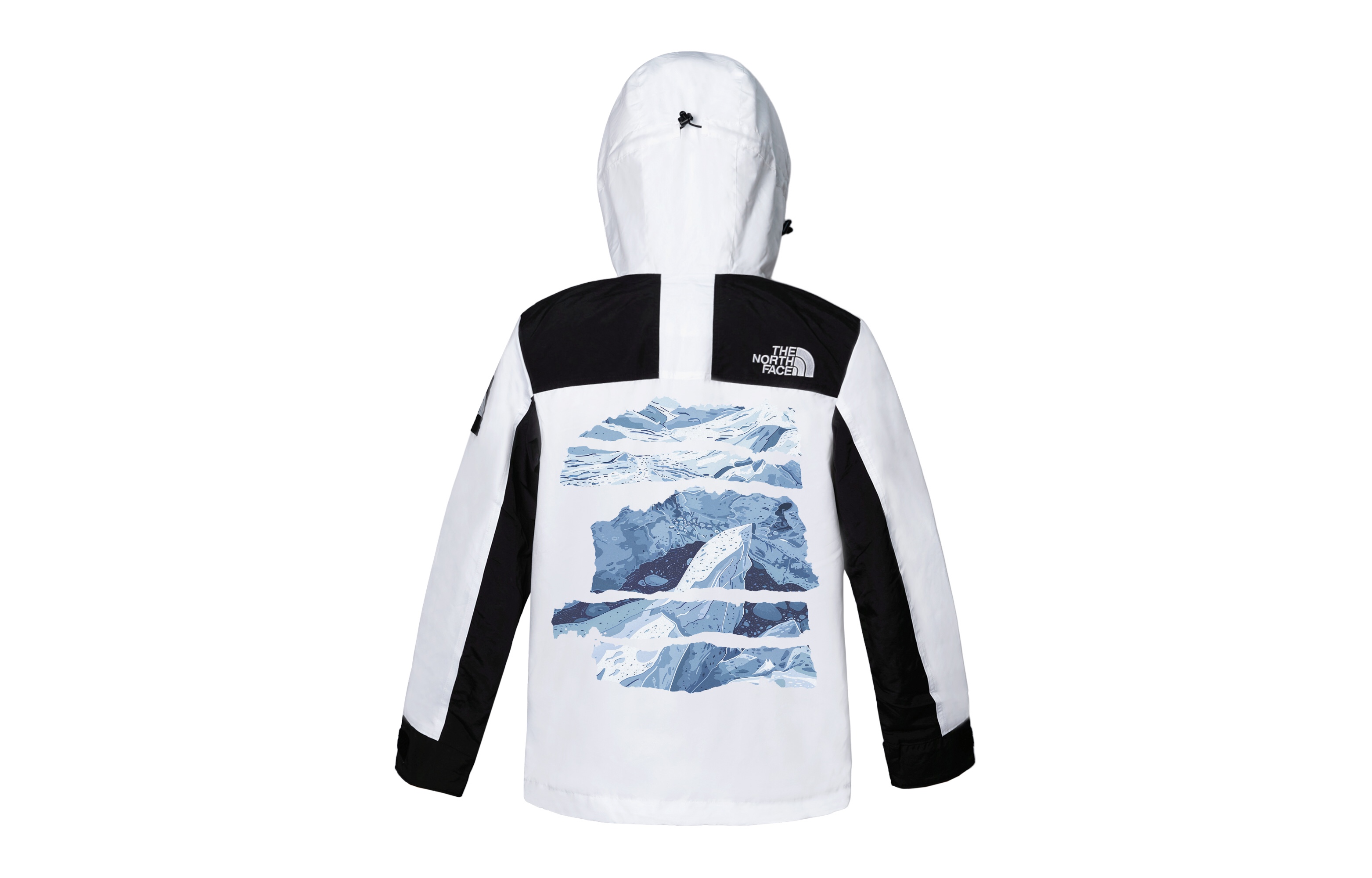 

Ветровка куртка унисекс белый The North Face