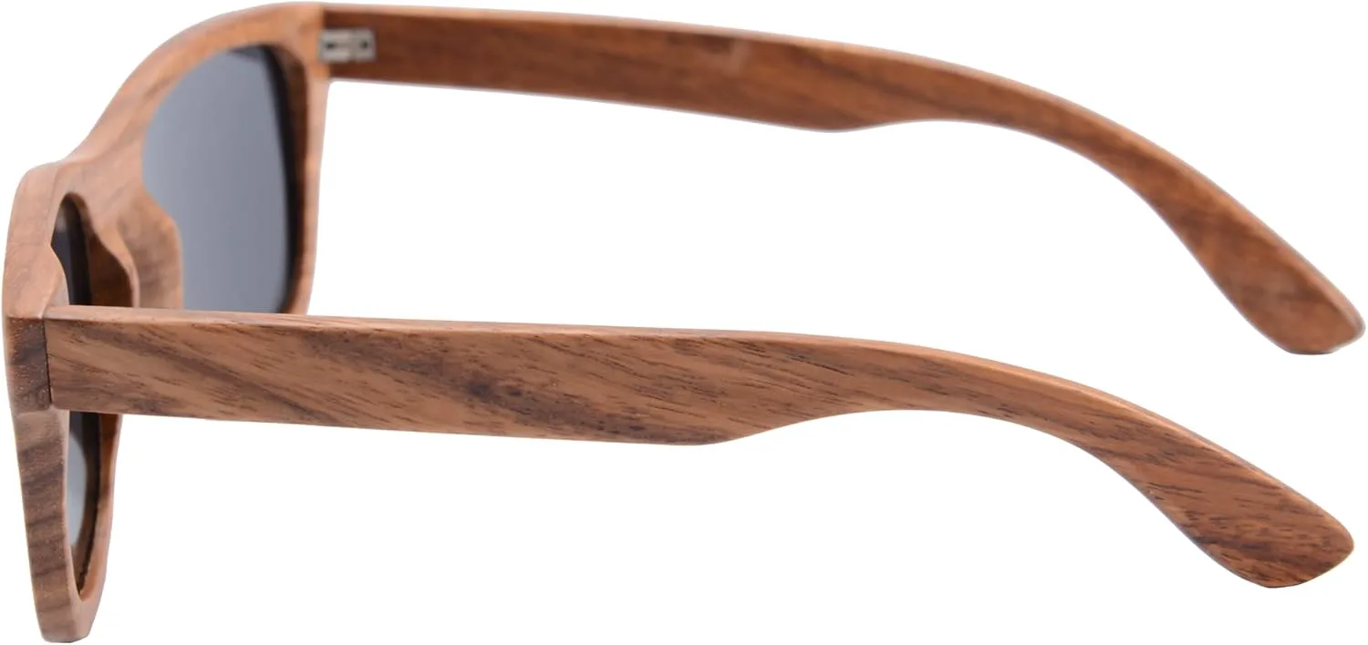 

Солнцезащитные очки SHINU для женщин, модные очки из бамбукового дерева, поляризованные солнцезащитные очки для мужчин, очки для рыбалки - 6016, Pear Frame