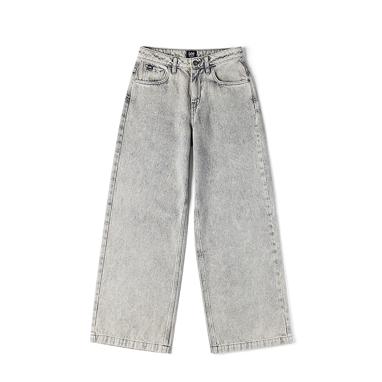 

Lee Джинсы Women's Light Gray Moderate Wide Leg