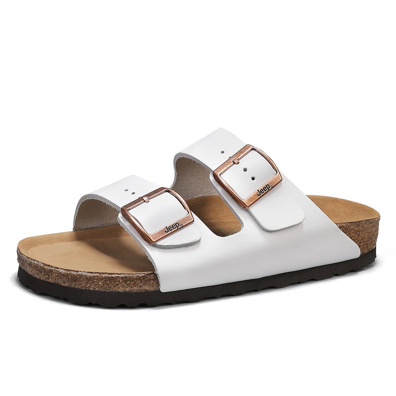 

Jeep Биркеншток в стиле унисекс белый, цвет White