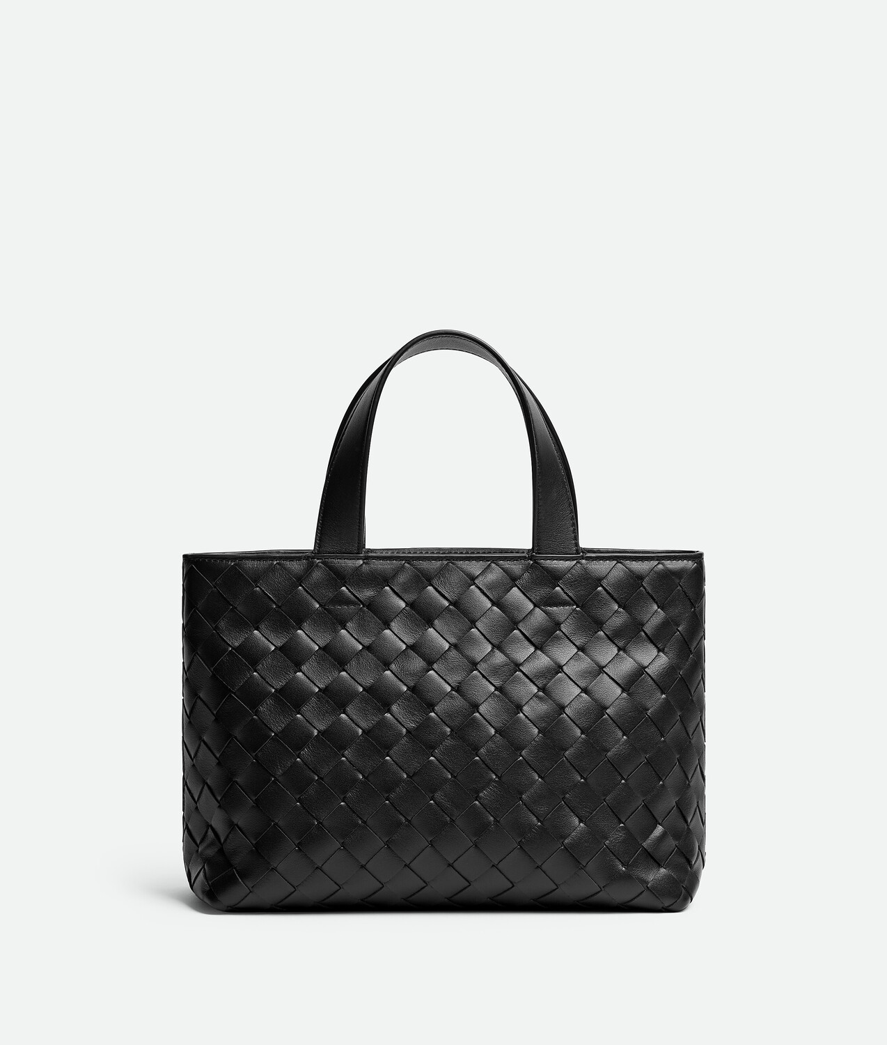

Мини-сумка-тоут на молнии intrecciato BOTTEGA VENETA, черный