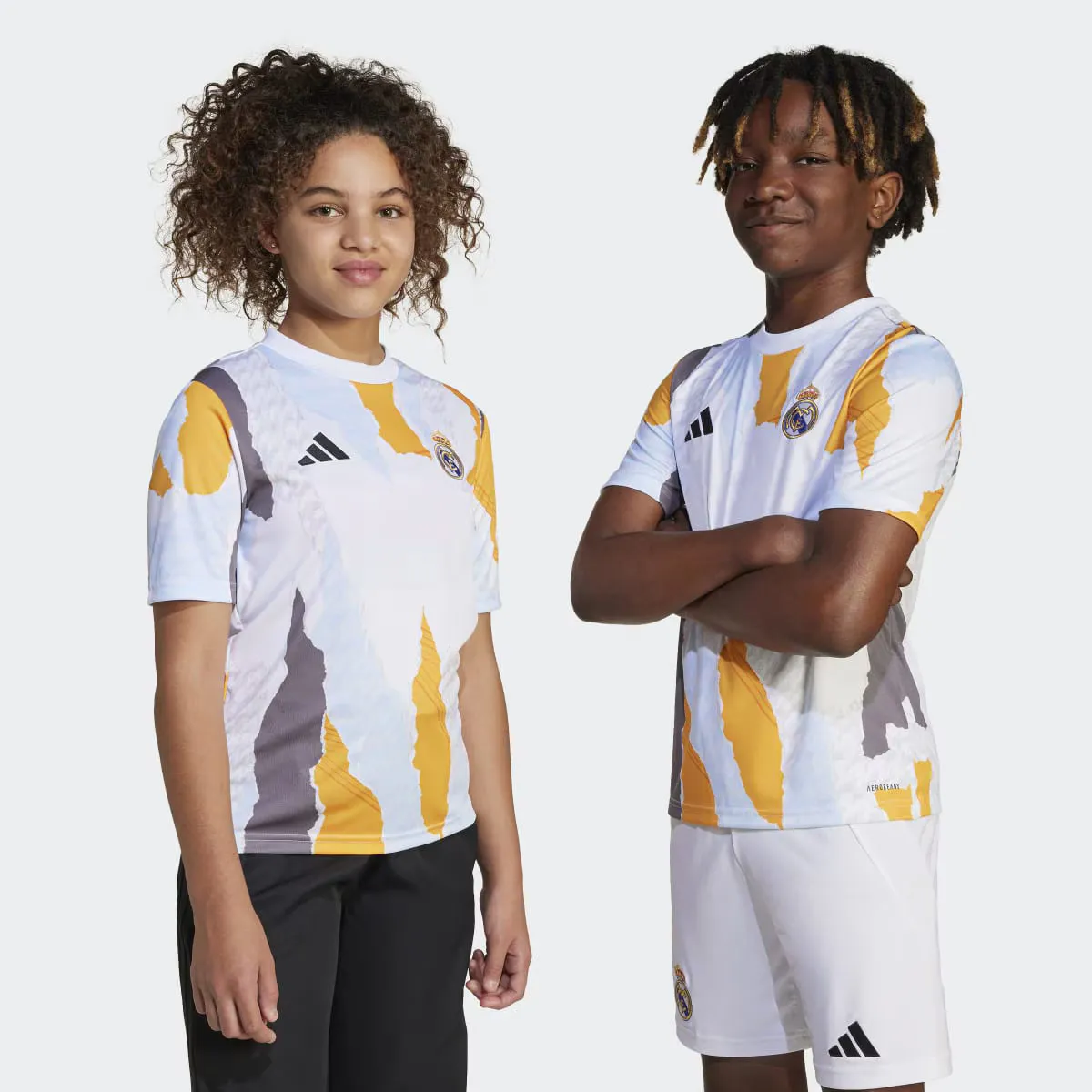

Футболка детская Adidas Real Madrid 24/25 для разминки, белый