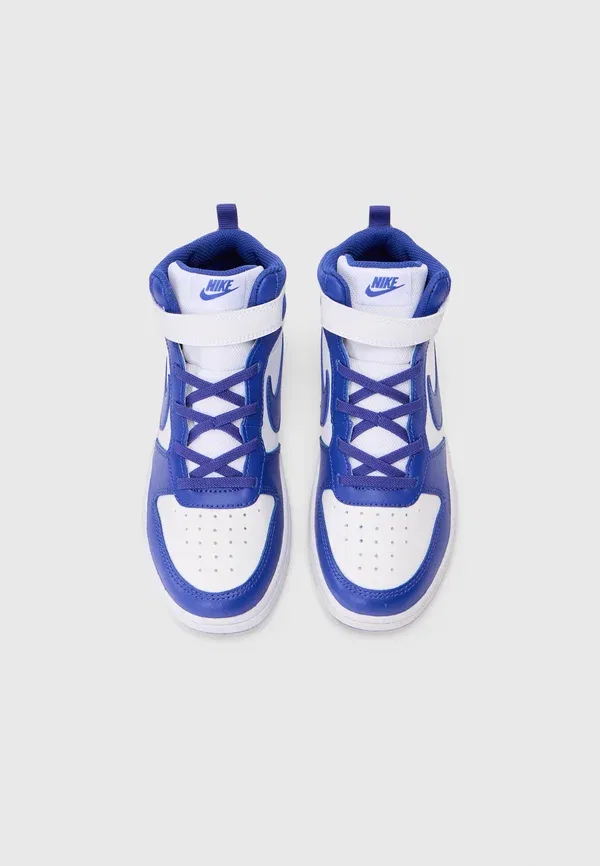 Кроссовки Nike Sportswear Court Borough Mid 2 High Top, белый/голубой кристалл — фото 4