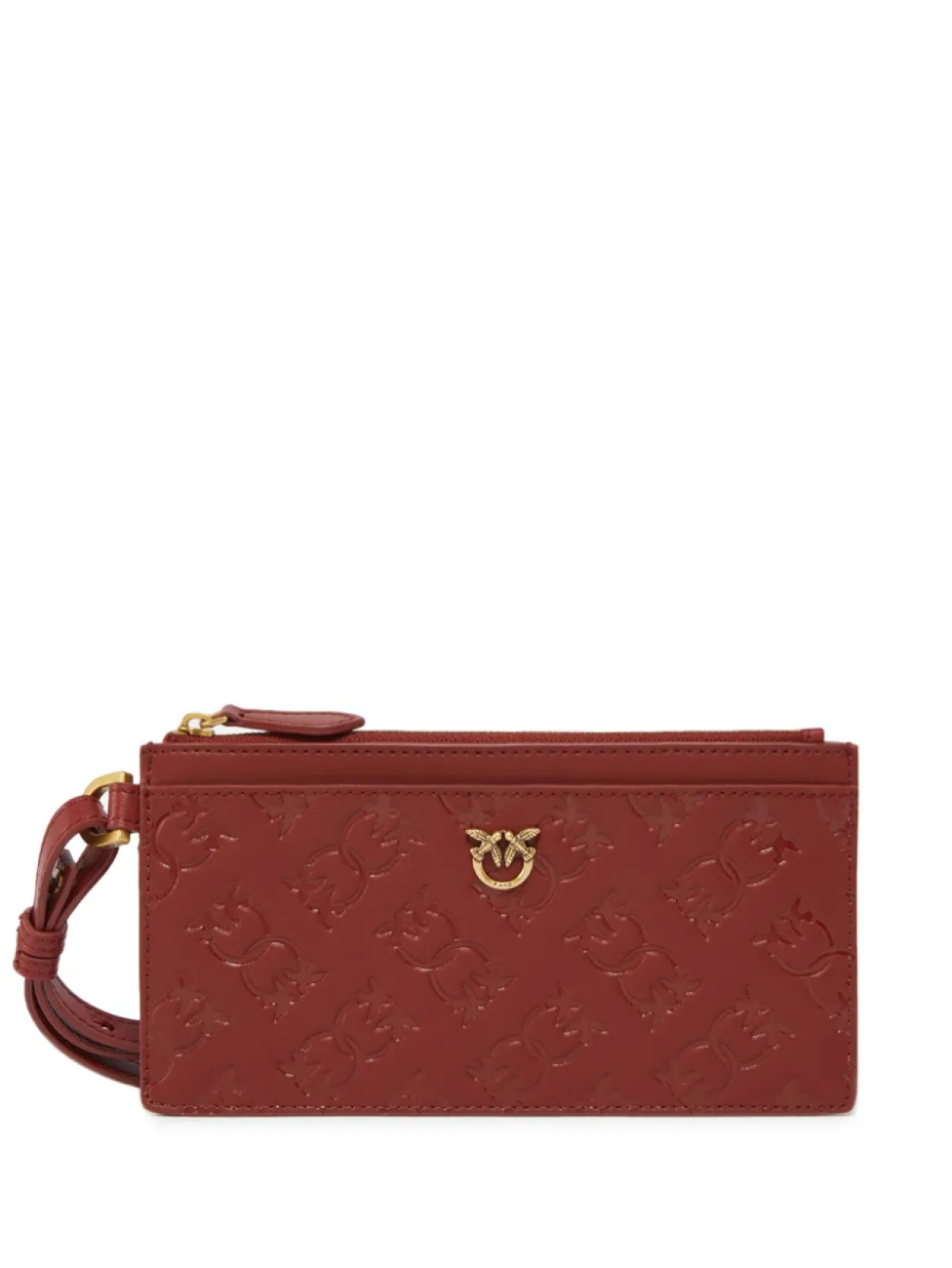

PINKO кошелек с монограммой, красный