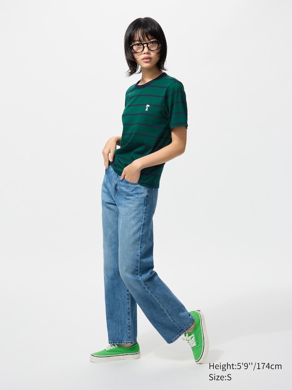 Футболка UT с графикой Peanuts Uniqlo, 58 dark green — фото 2