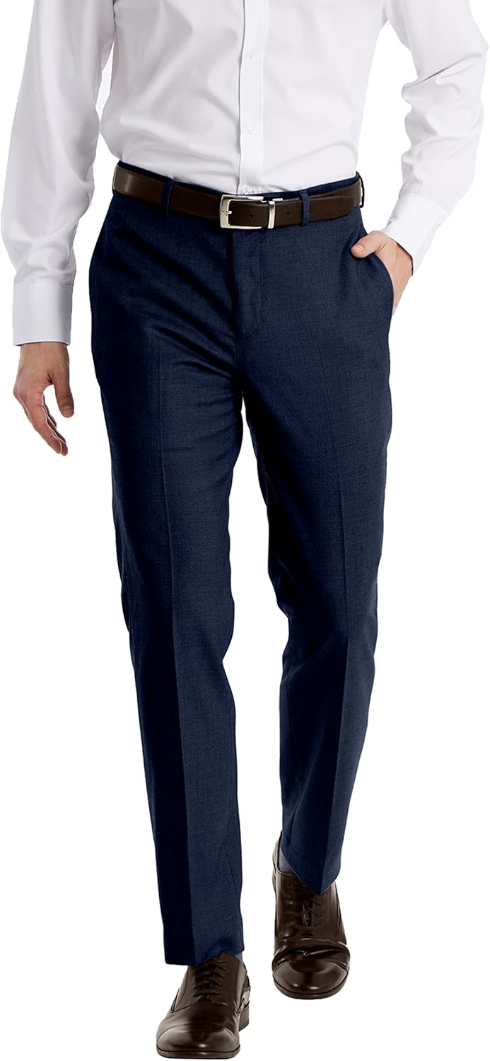 Мужские облегающие костюмы Calvin Klein Slim Fit, Blue Twill — фото 4
