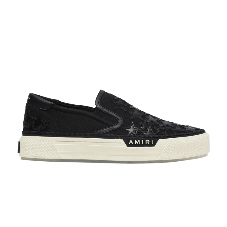 

Тапочки Amiri Stars Court Slip-On 'Black', черный