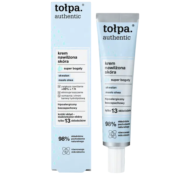 Крем для лица Tołpa — Супернасыщенный увлажняющий , Authentic, 40 мл — фото 3