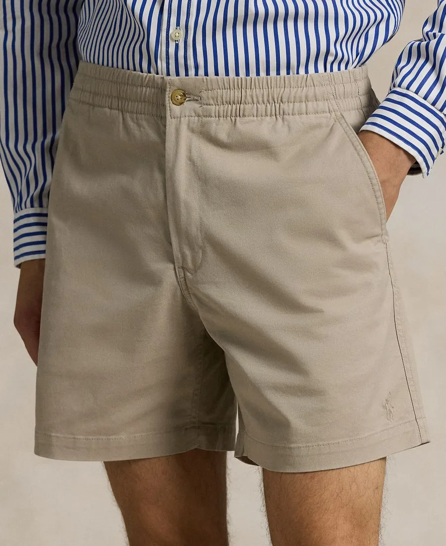 Мужские классические шорты-поло Prepster длиной 6 дюймов Polo Ralph Lauren, хаки tan — фото 3