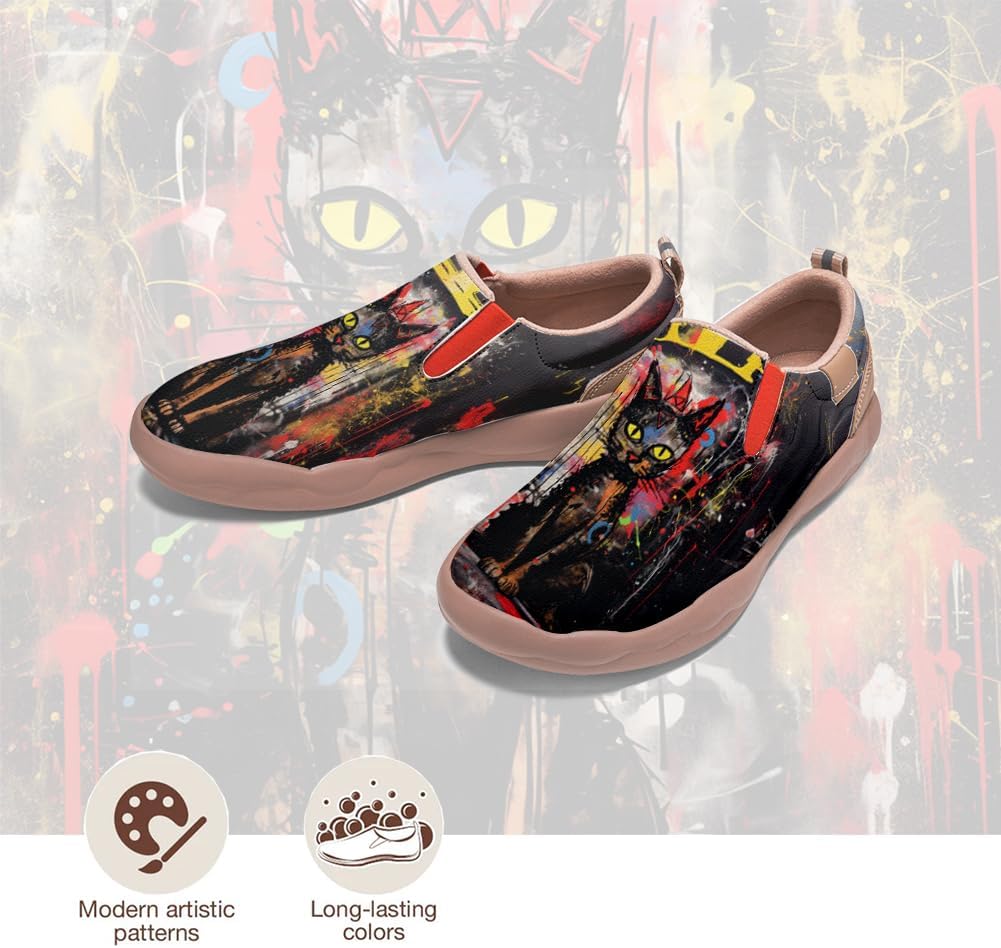 Слипоны с граффити-рисунком Onehorse, Animal&graffiti-08 — фото 3
