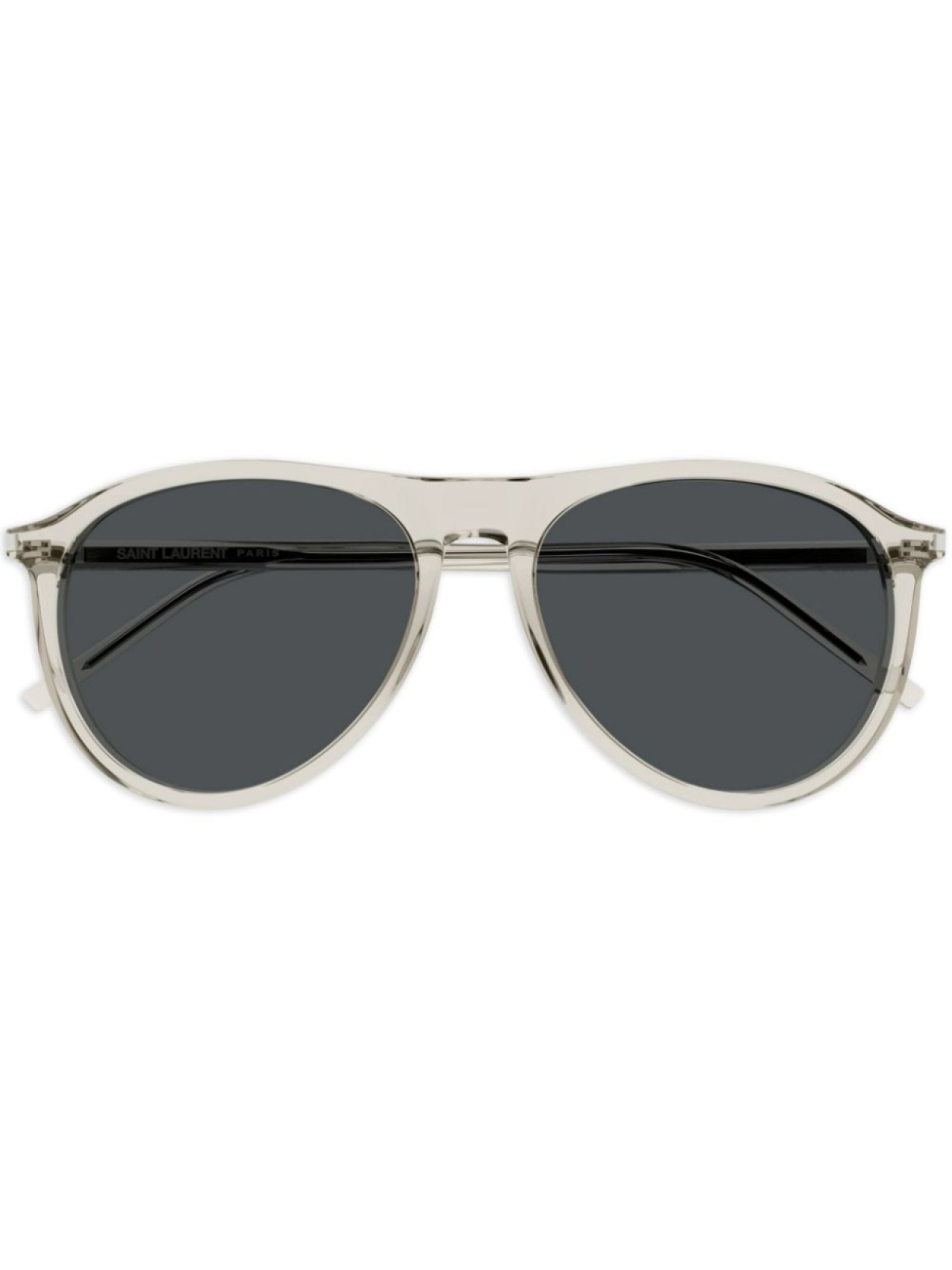 

Солнцезащитные очки-пилоты 667 Saint Laurent Eyewear, нейтральный цвет