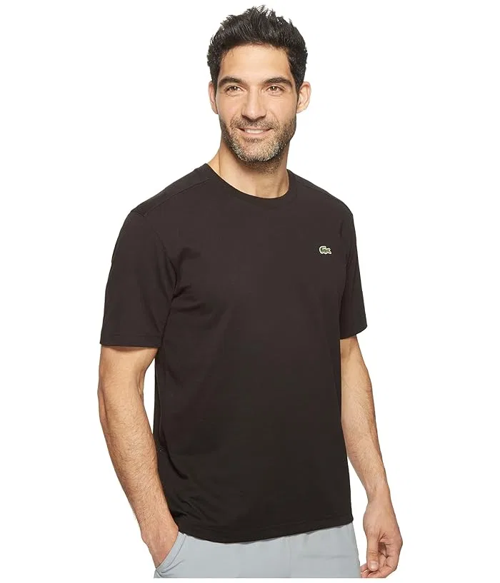 Футболка техническая Sport Lacoste, Black — фото 4