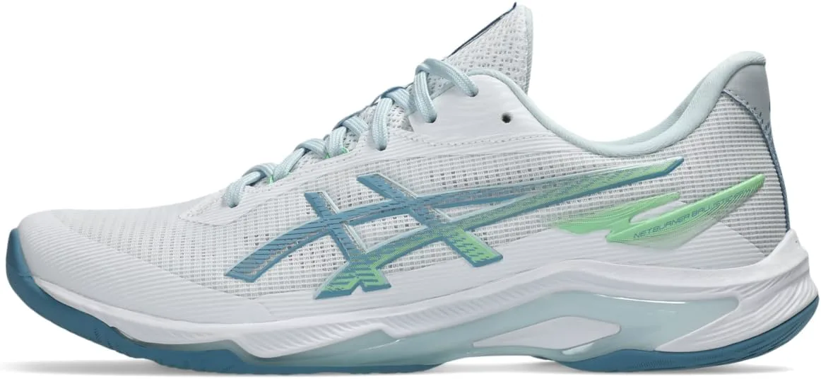 Мужские кроссовки ASICS Netburner Ballistic FF 4, белый/синий