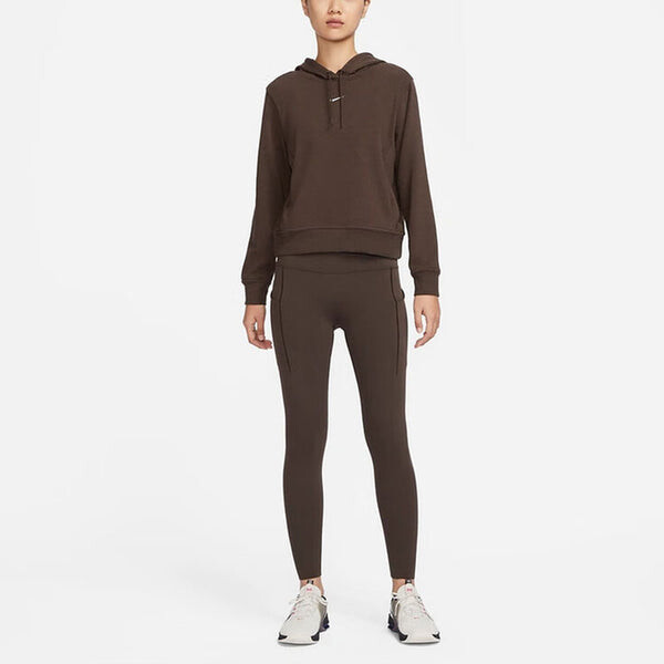 Толстовка с капюшоном весенние спортивные повседневные Толстовка пуловеры Nike, коричневый — фото 4