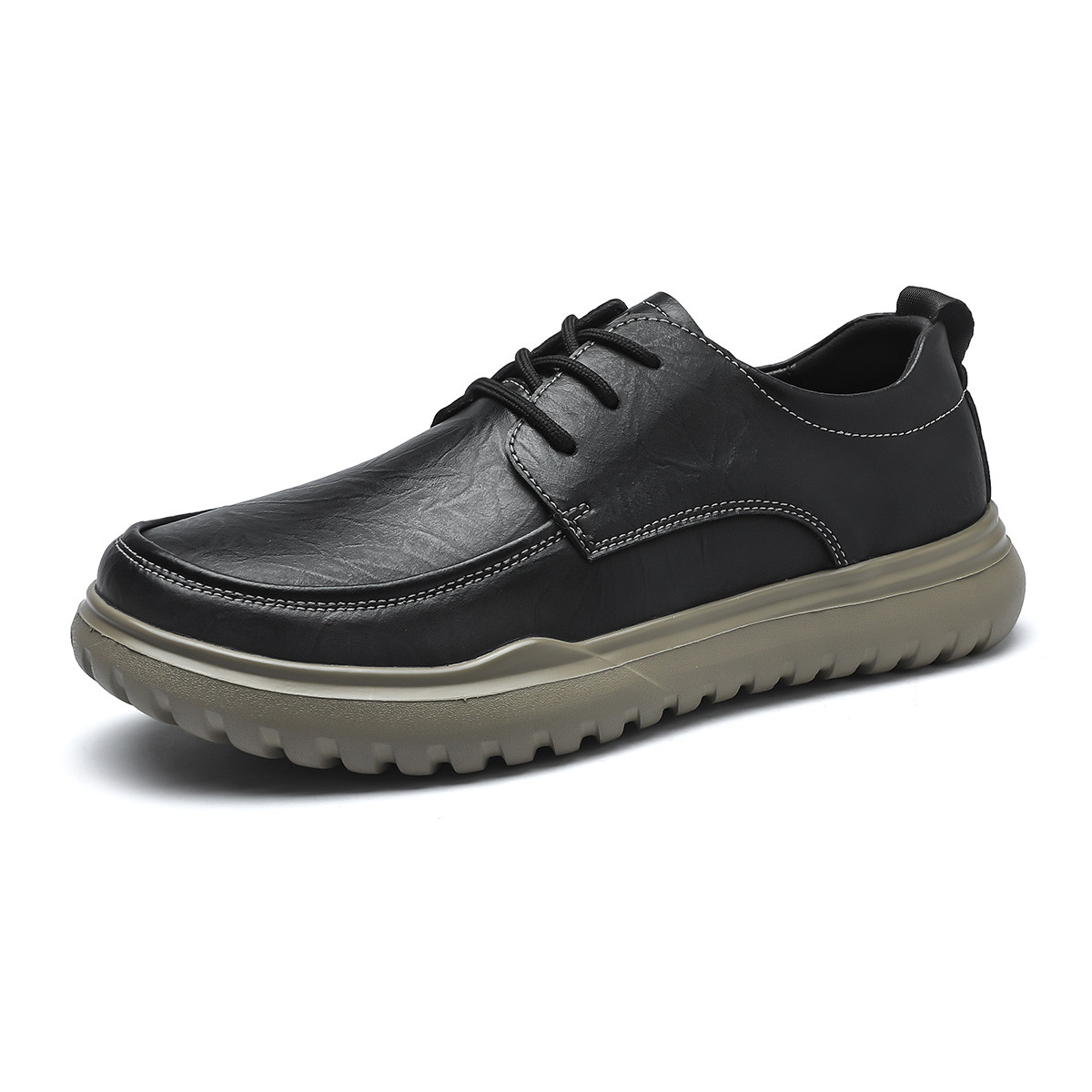 

Mulinsen Мужские повседневные кроссовки Low Top черные, цвет Black