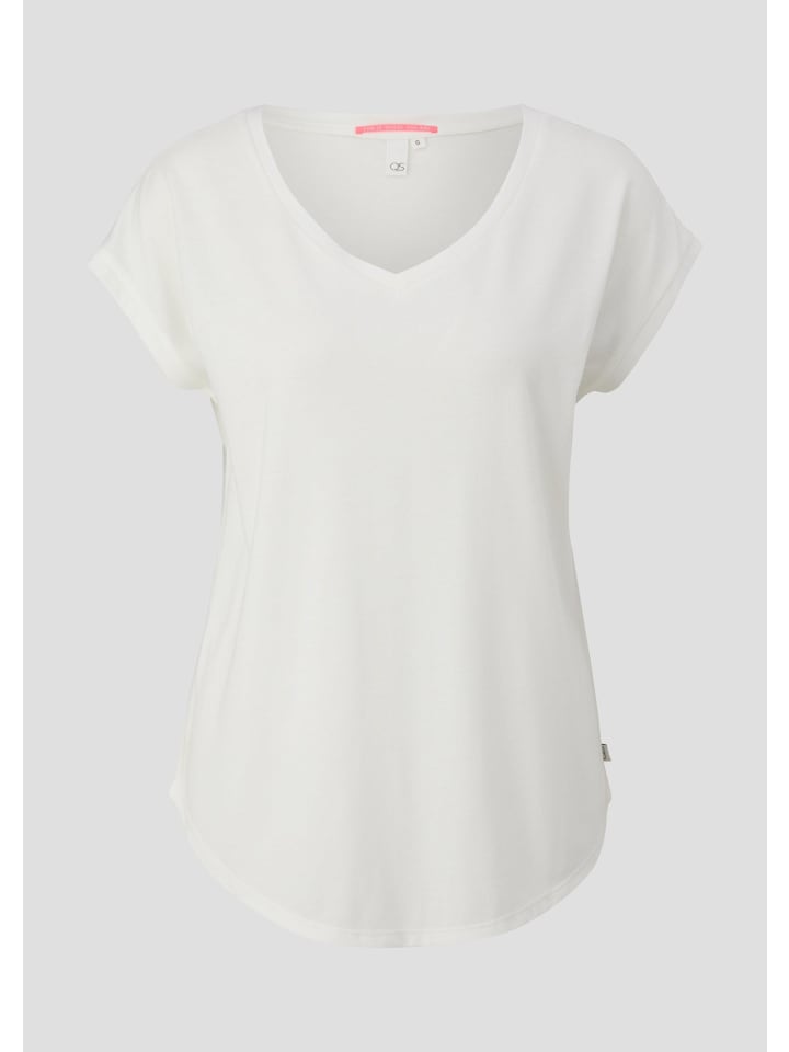 

QS Футболка цвета 0200_крем