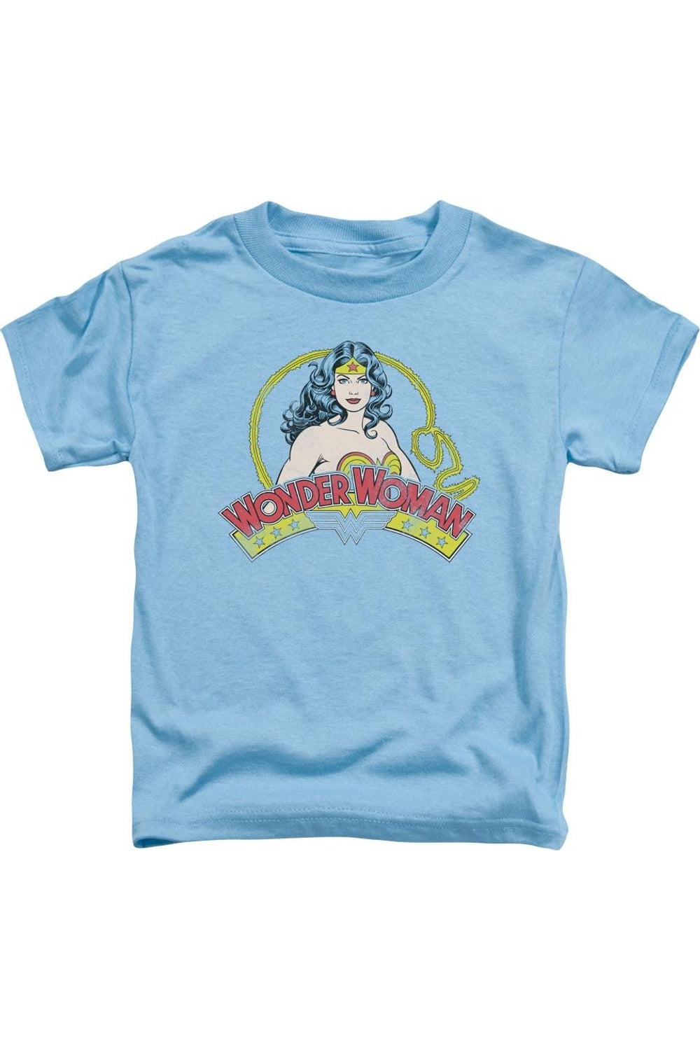 

Футболка DC Comics Vintage с коротким рукавом для девушек Gildan, синий