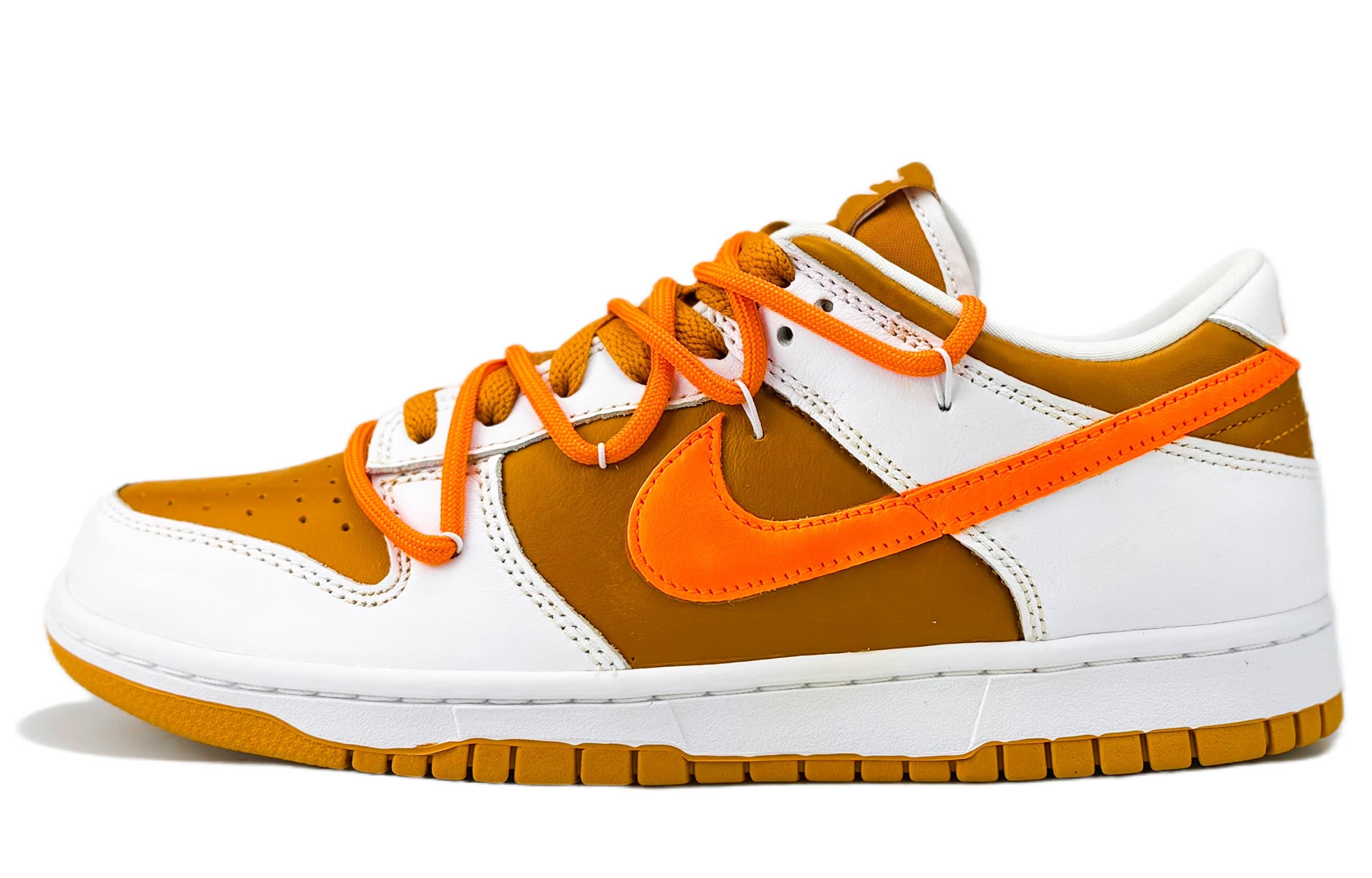 

Nike Кроссовки для скейтбординга Dunk, износостойкие, низкие, мужские, оранжевые