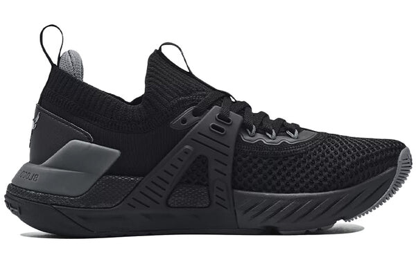 Кроссовки project rock 4 'black pitch grey' Under Armour, серый — фото 2