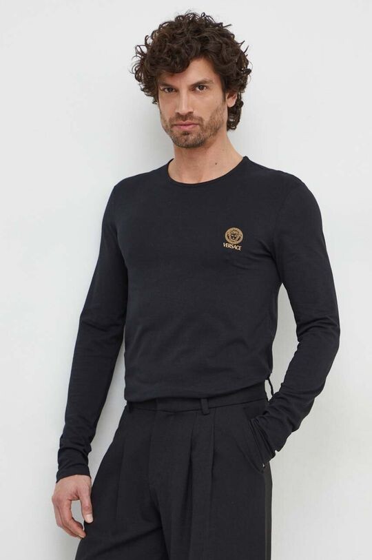 

Комплект из 2 комплектов с длинными рукавами Versace, черный