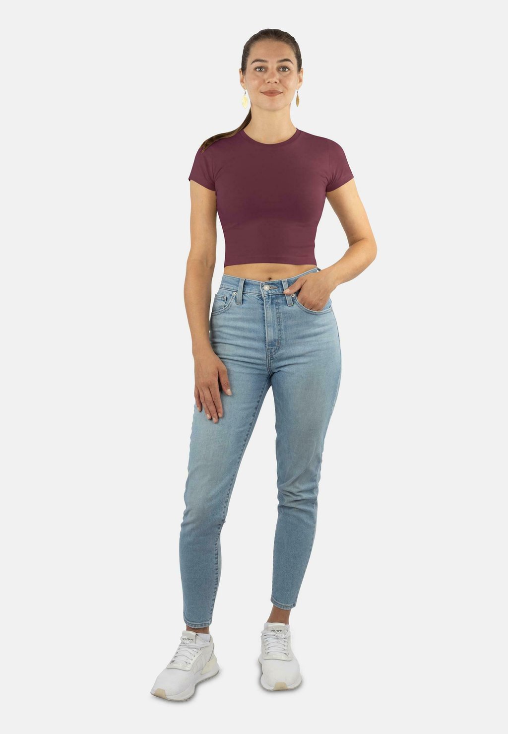 

Базовая футболка 2 PACK Normani, бургундия