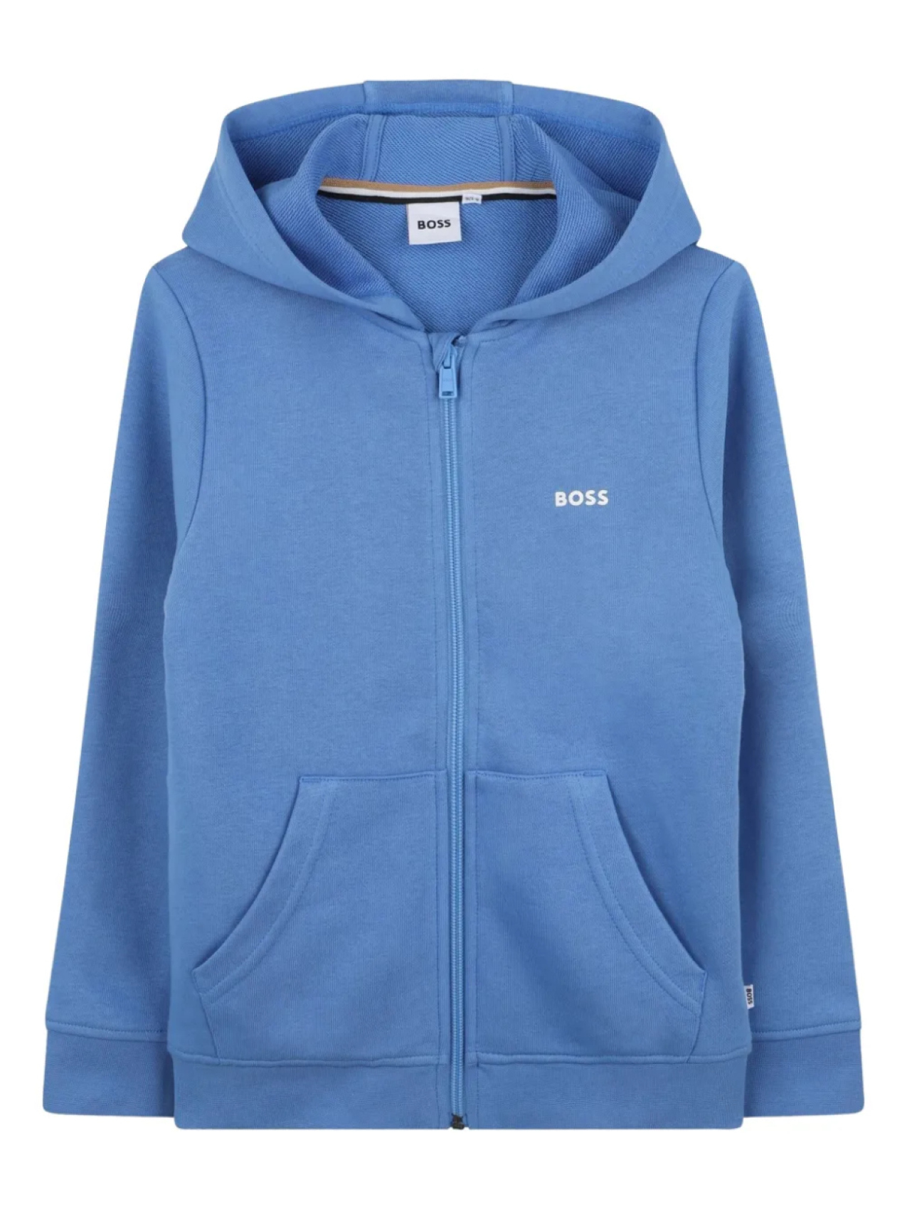

Худи с логотипом BOSS Kidswear, синий