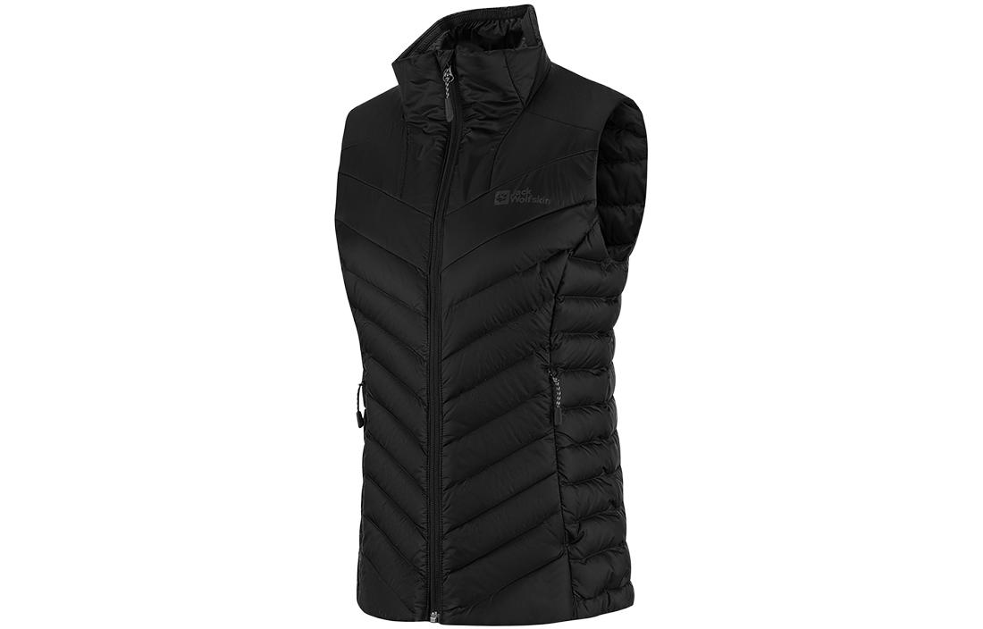 

JACK WOLFSKIN Женский черный жилет, Black/6000