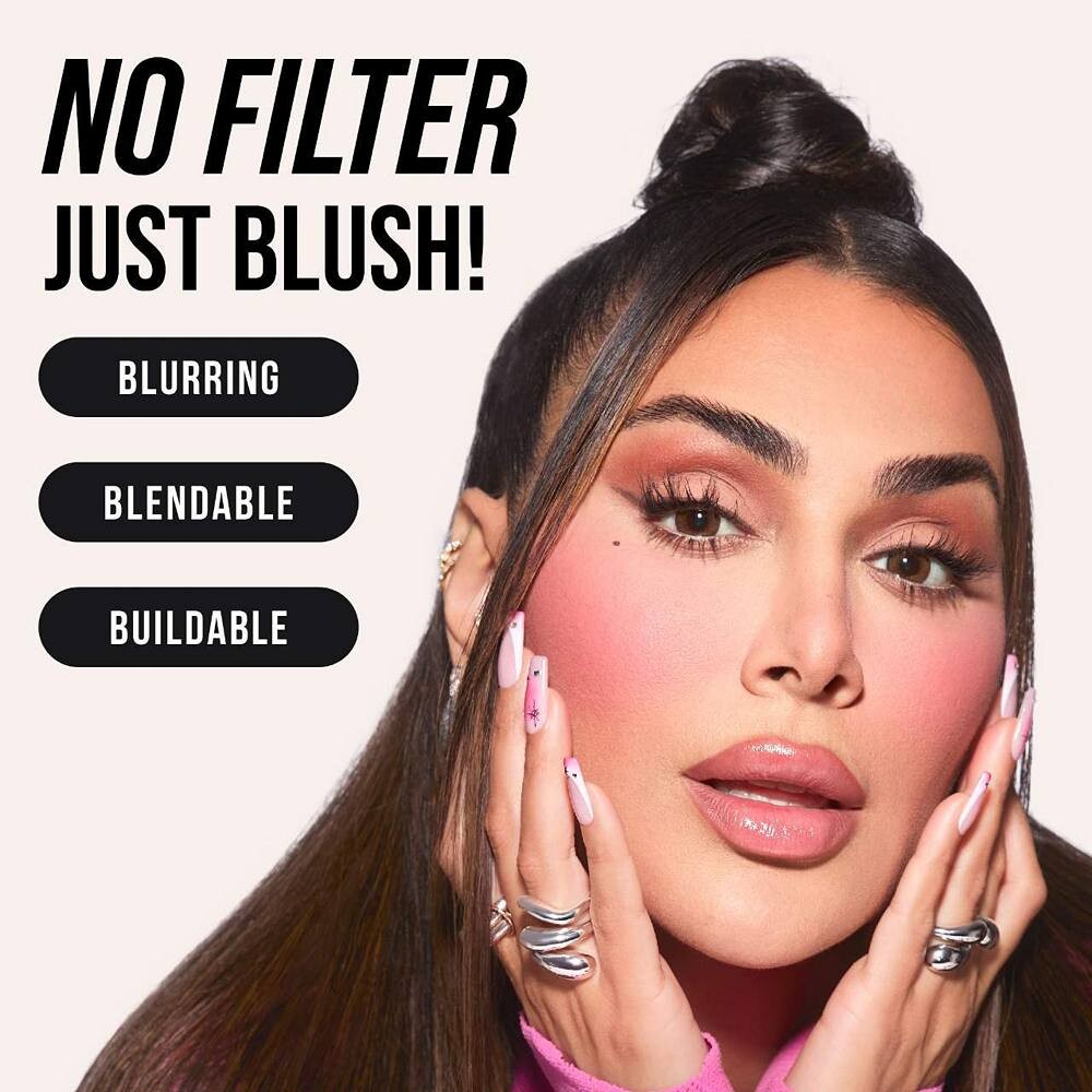 HUDA BEAUTY Blush Filter Soft Glow Жидкие румяна, цвет Peach Sorbet — фото 4