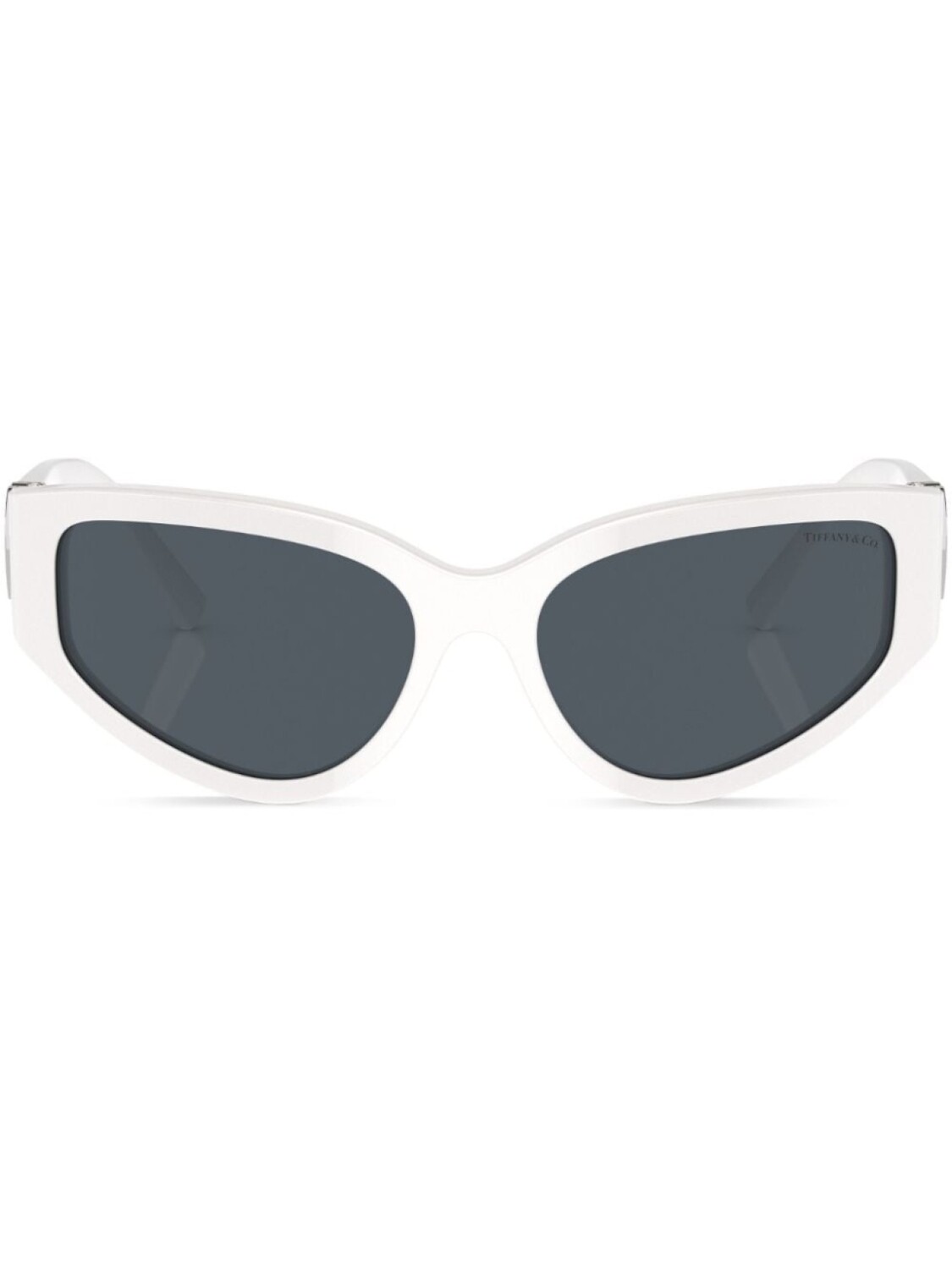 

Tiffany & Co Eyewear солнцезащитные очки с декором Heart, белый