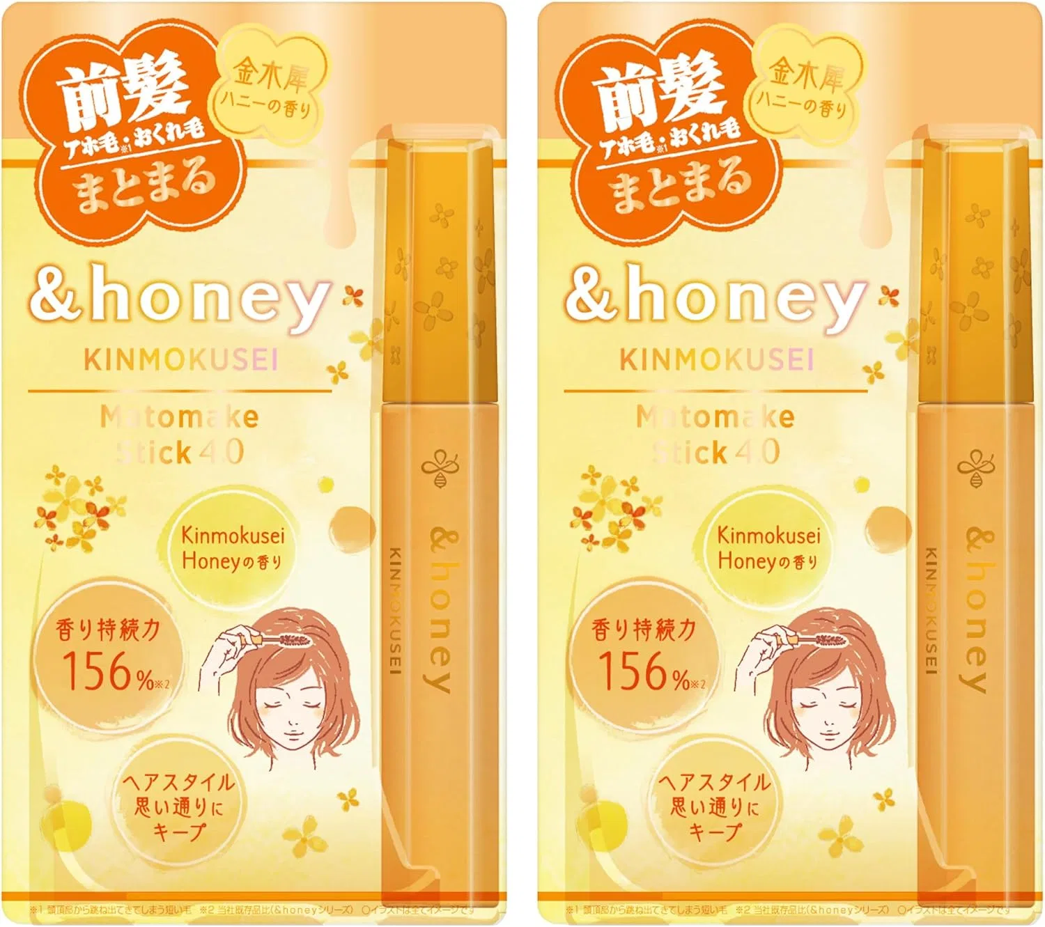 Оттеночное средство для волос & Honey Matome Makeup Stick, 2 шт, 18 г, аромат османтус-мед