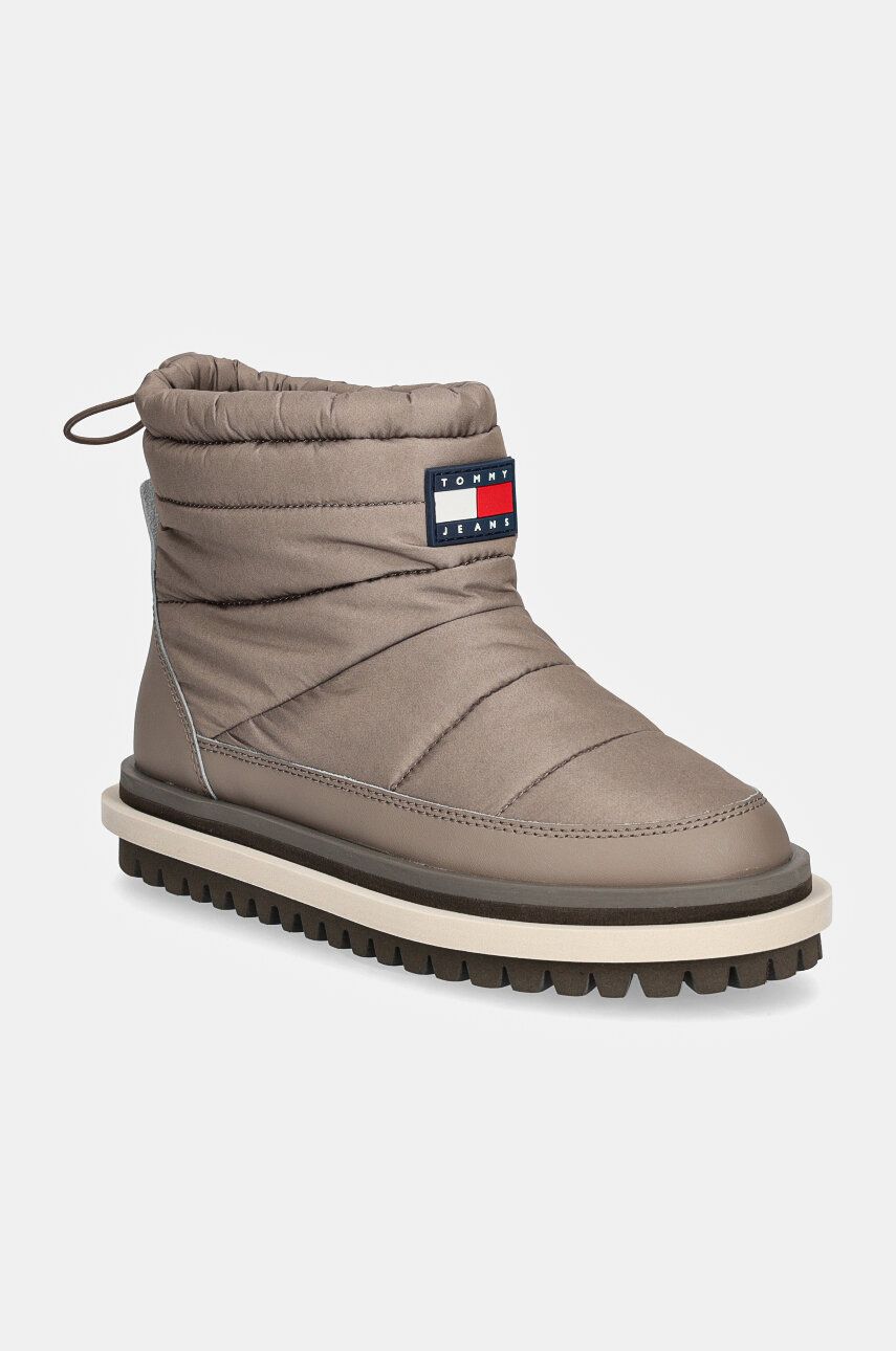 

Зимние ботинки Tommy Jeans TJW PADDED FLAT BOOT WL, бежевый