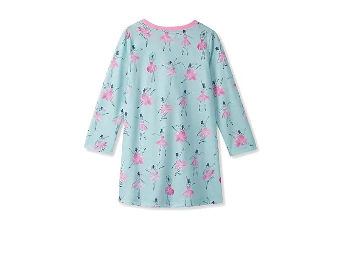 Ночная рубашка с принтом Long Sleeve Nightdress Hatley Kids, Blue — фото 2