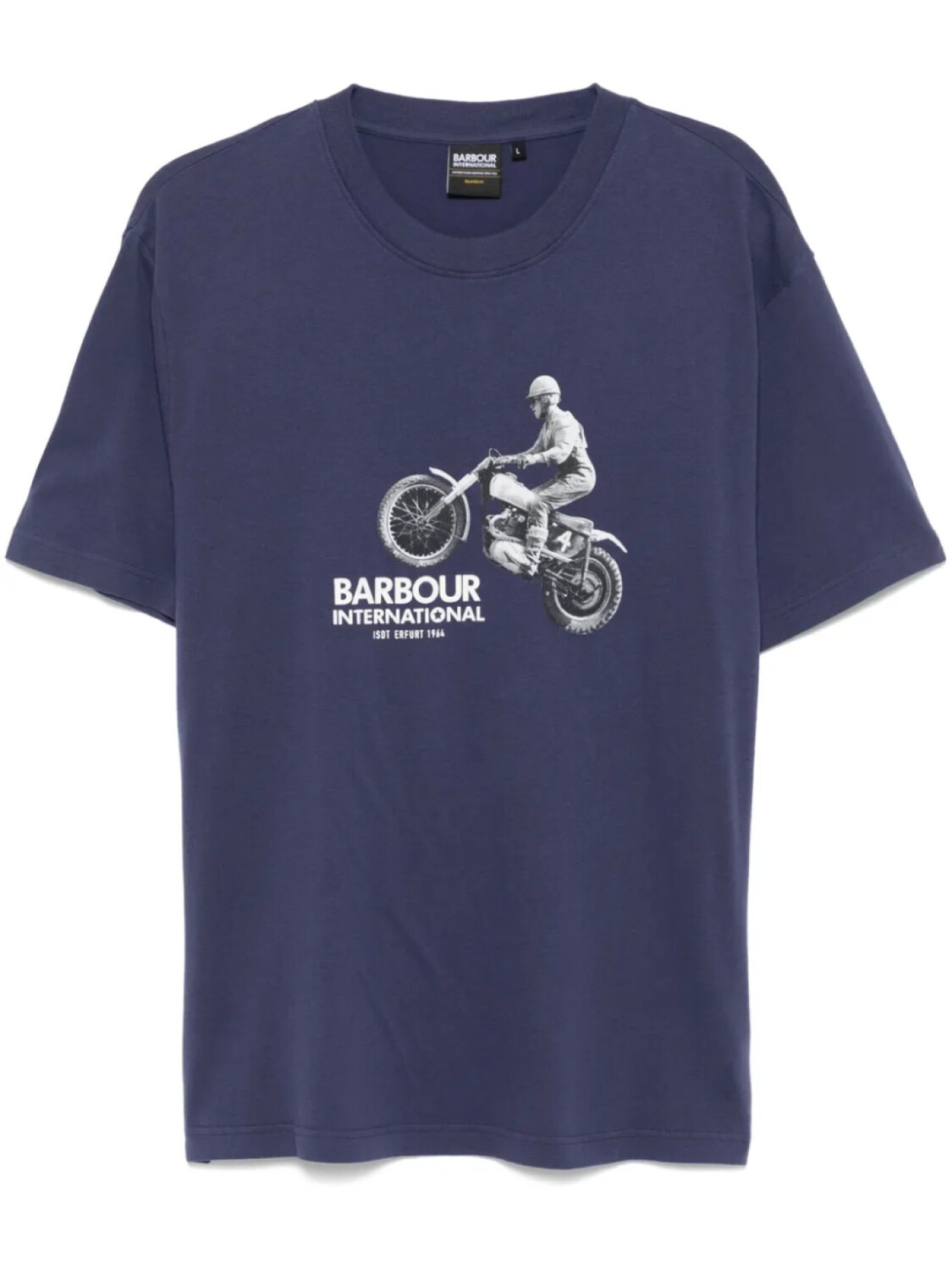 

Barbour International футболка Jump Archive, синий