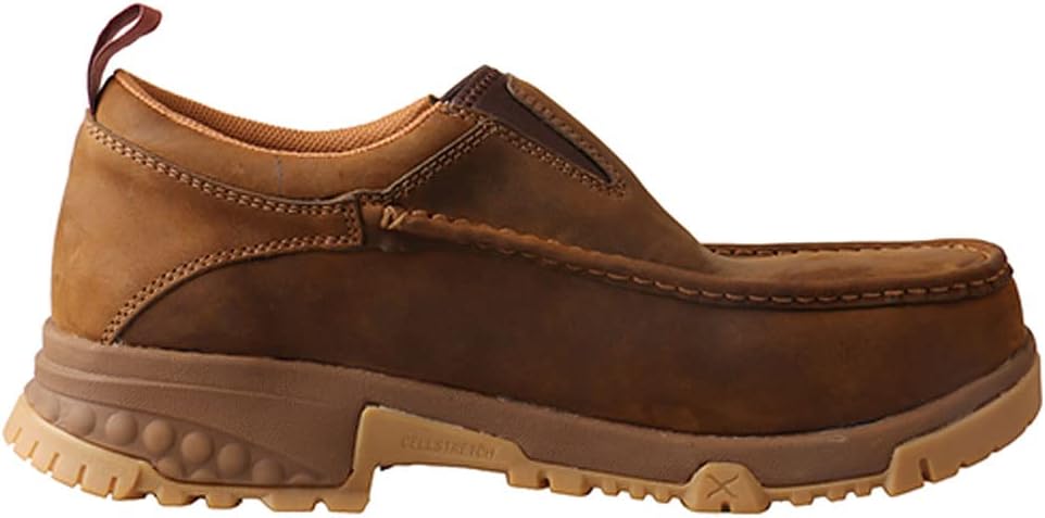 Мокасины для вождения Twisted X Men's Original Slip-on, Distressed Saddle — фото 2