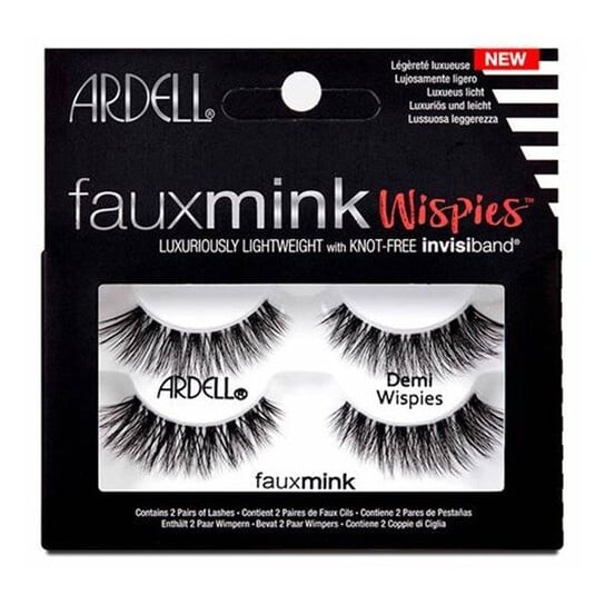 

Пары накладных ресниц, черные Ardell, Faux Mink Demi Wispies, 2