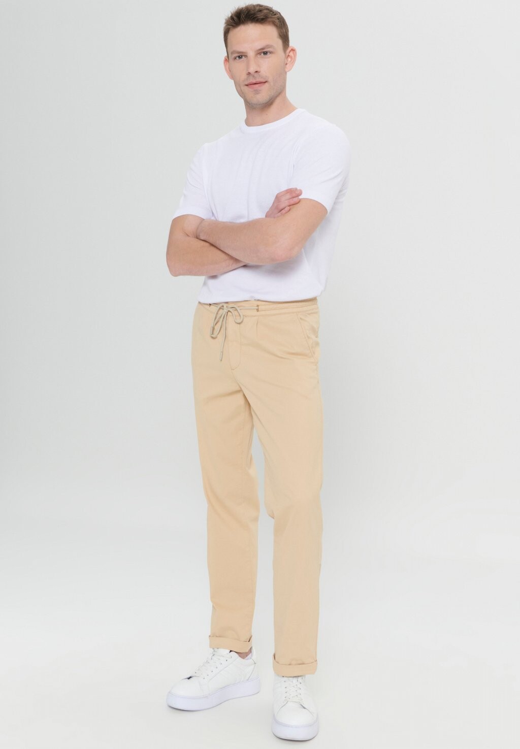 

Брюки COMFORT FIT SIDE POCKET AC&CO / ALTINYILDIZ CLASSICS, бежевый