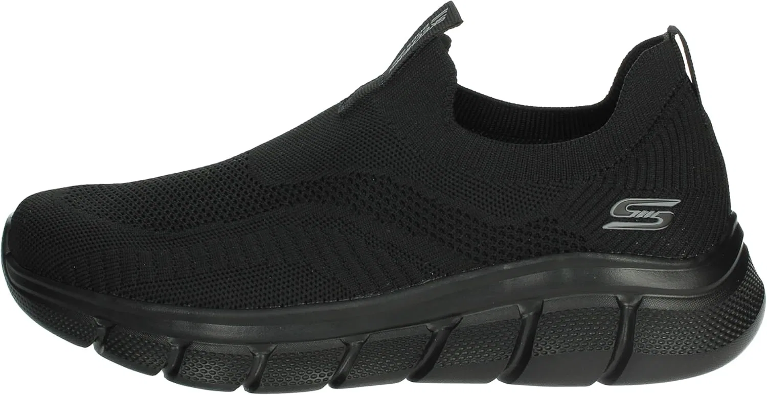 Мужские кроссовки Skechers Bobs B Flex-Frigid Edge, Black Knit